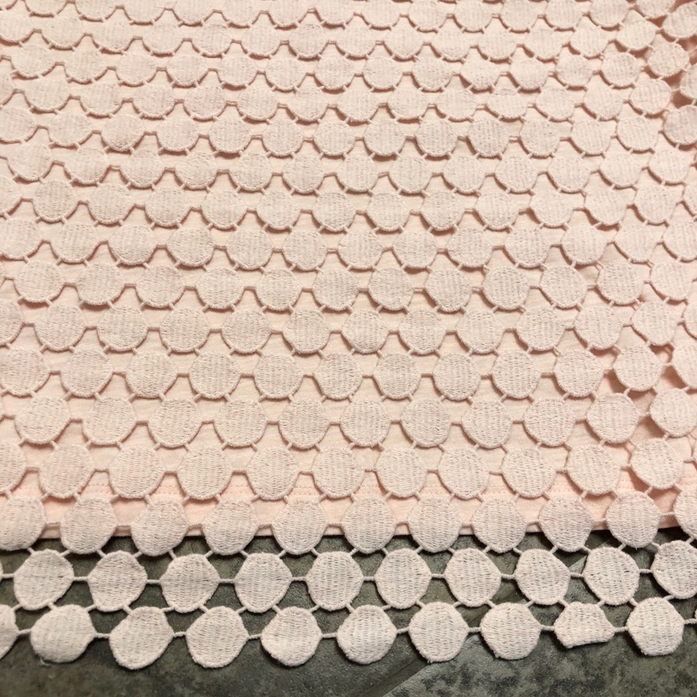 ❌SOLD❌ J.CREW TIERED DOT LIGHT PINK BLUSH TANK TOP - Picture 5 of 8